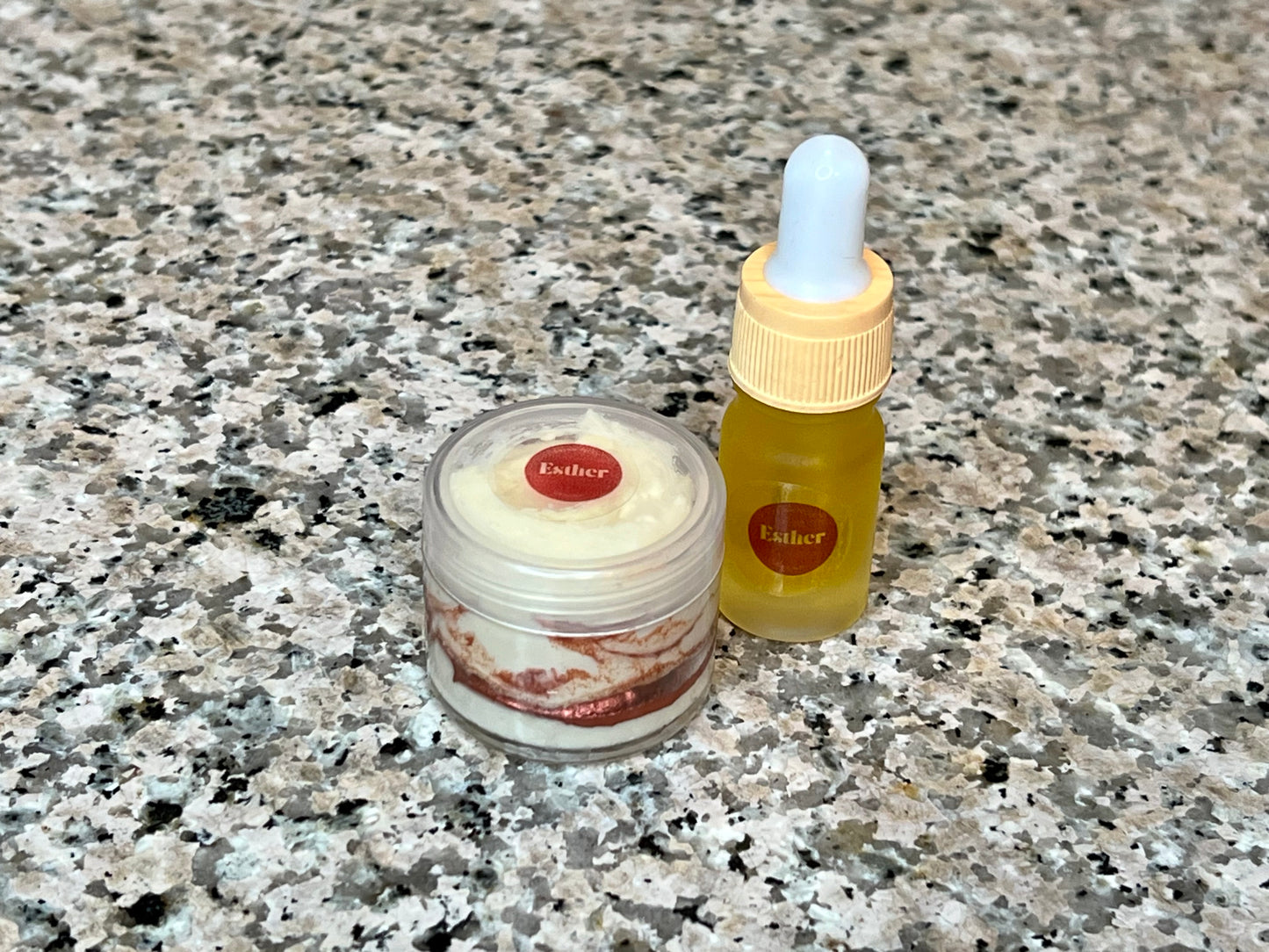 Gift Boxes: Travel-size Esther Collection Body Butter and Oil