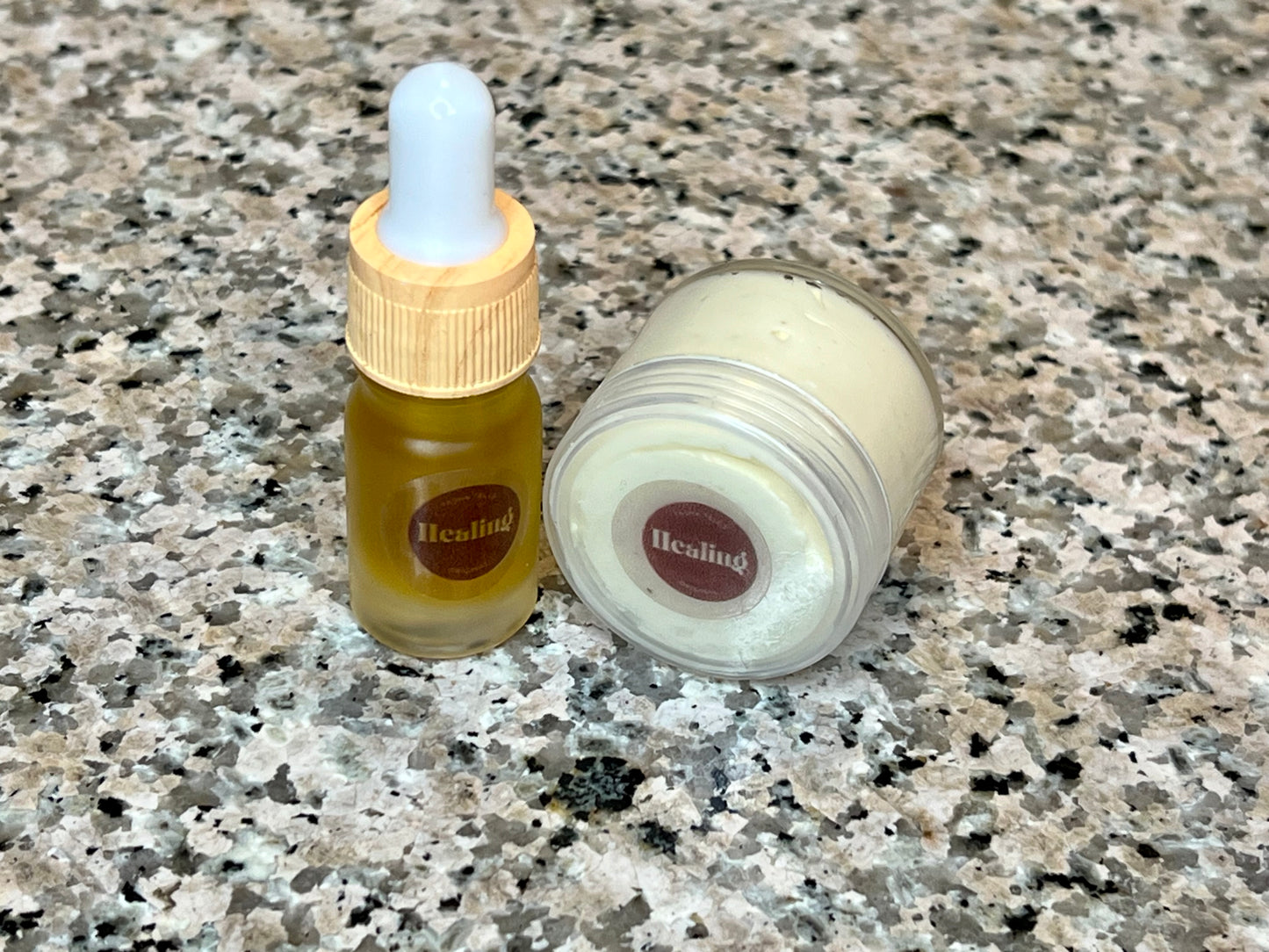 Gift Boxes: Travel-Size Healing Collection Body Butter and Oil