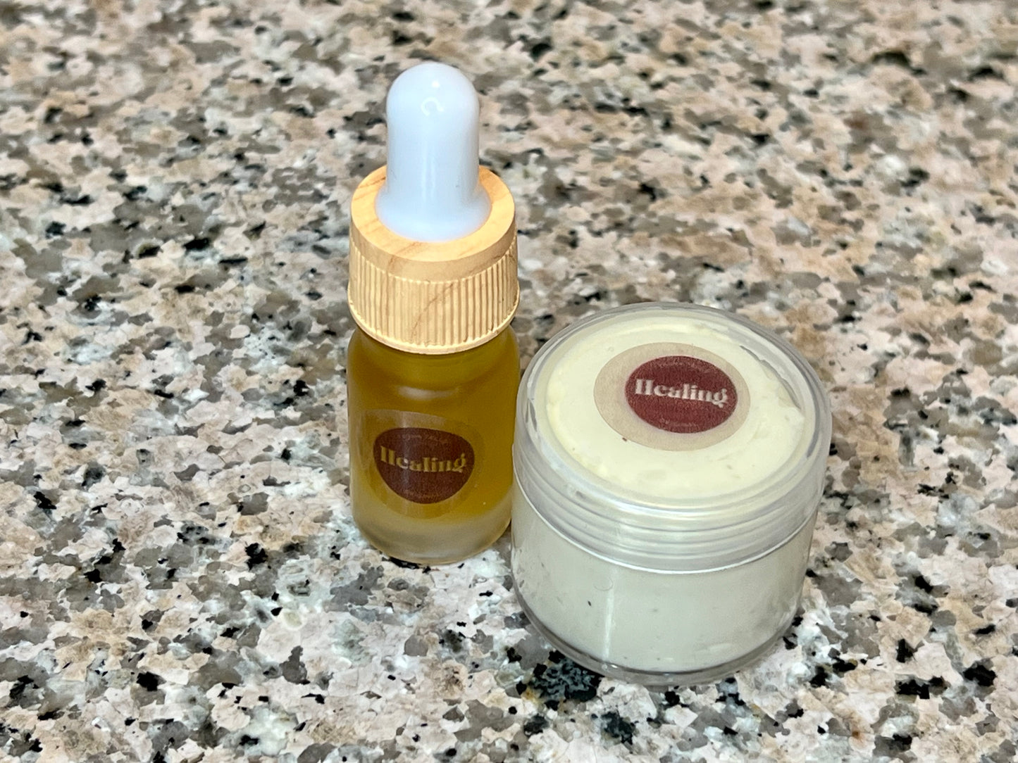 Gift Boxes: Travel-Size Healing Collection Body Butter and Oil