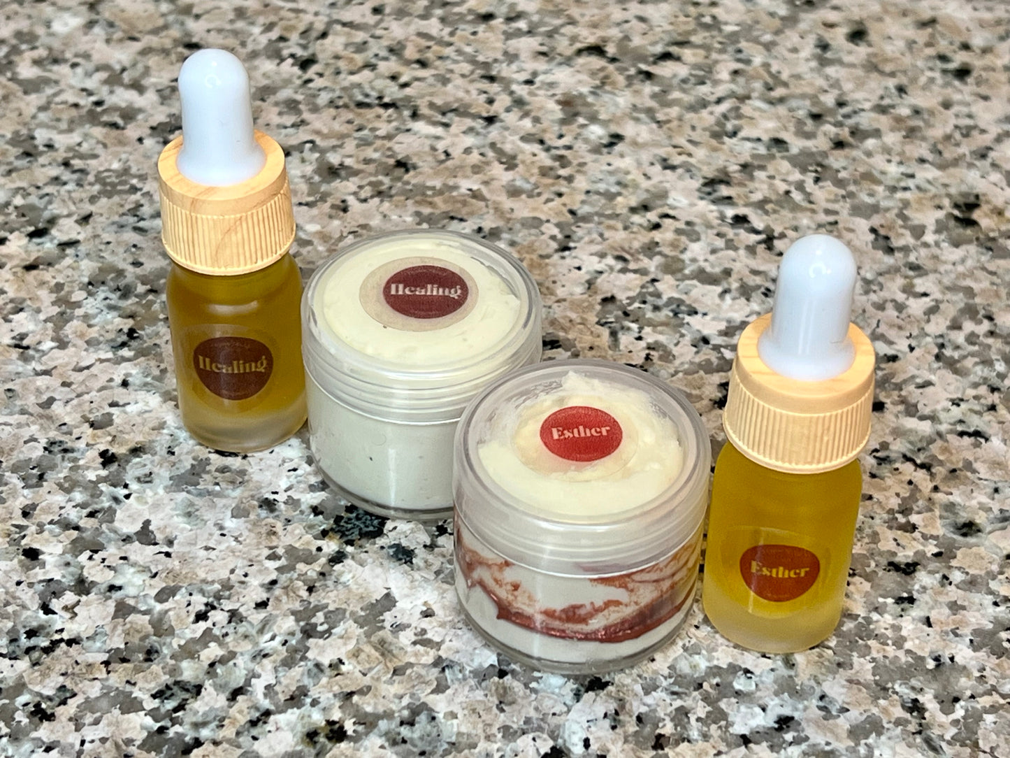 Gift Boxes: Travel-Size Healing Collection Body Butter and Oil